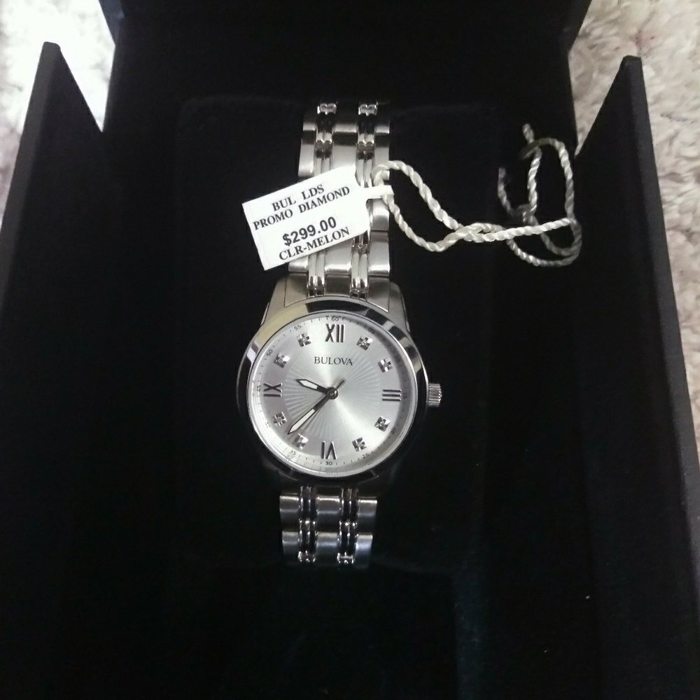 Brand NWT Bulova Diamond watch